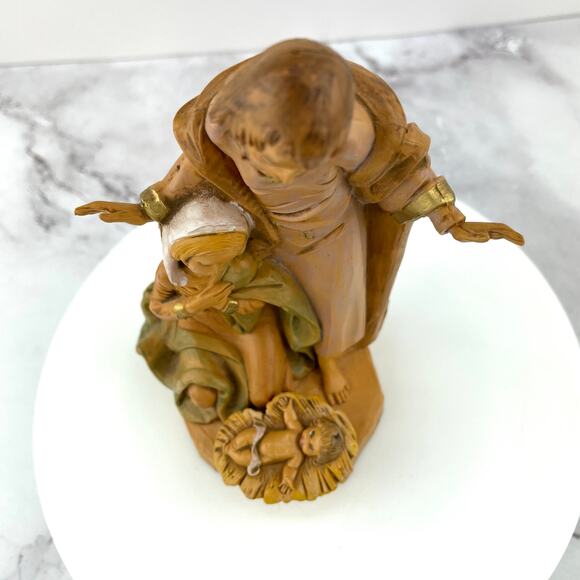 Fontanini Jesus, Mary and Joseph Figurine by Roman Fontanini Heirloom Nativity - Picture 9 of 11